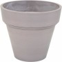 Plant pot Mega Collections Ecostone Planter Brown Taupe Plastic Recycled 35 cm 38 x 38 x 68 cm 35 x 30 cm