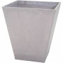 Plant pot Mega Collections Ecostone Square Brown Taupe Plastic Recycled 48 x 57 cm