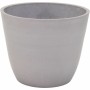 Plant pot Mega Collections Ecostone Egg Brown Taupe Plastic Recycled 31 x 25 x 31 cm 33 x 33 x 77 cm 31 x 25,5 cm