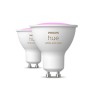 LED lamp Philips White E GU10 400 lm 2 Units (6500 K)