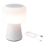 Lampe de Table LED Lumineo 894417 Blanc Rechargeable
