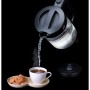Kettle JATA 1500 W 1,2 L Transparent Stainless steel Borosilicate Glass