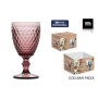 Verre La Mediterránea Sidari Violet verre 350 ml (36 Unités)