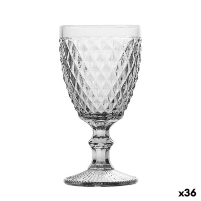 Wineglass La Mediterránea Sidari Transparent Glass 350 ml (36 Units)