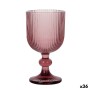 Wineglass La Mediterránea Sonella Purple Glass 360 ml (36 Units)