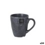 Mug La Mediterránea Nebula Grey 180 ml Ceramic (24 Units)
