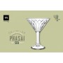Cocktail glass La Mediterránea Phasai seu Transparent Glass 200 ml (24 Units)