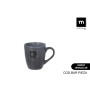 Tasse mug La Mediterránea Nebula Gris 90 ml Céramique (24 Unités)