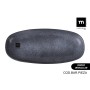 Serving Platter La Mediterránea Nebula Grey Ceramic Oval 33,5 x 15 cm (8 Units)