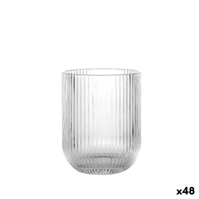 Glass La Mediterránea Sonella Transparent Glass 270 ml (48 Units)