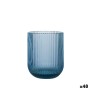 Verre La Mediterránea Sonella Bleu verre 270 ml (48 Unités)