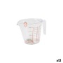 Pichet gradué MasterChef Plastique 500 ml Transparent (12 Unités)