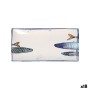 Plat à Gratin La Mediterránea Peixe 2.0 Multicouleur Céramique Rectangulaire 30 x 15 x 2 cm (18 Unités)