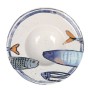Pasta Dish La Mediterránea Peixe 2.0 Multicolour Ceramic Ø 28 cm (6 Units)