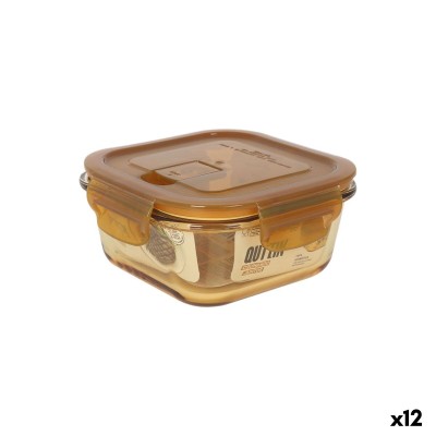 Boîte à lunch Quttin Ambare 550 ml (12 Unités)