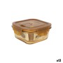 Lunch box Quttin Ambare 550 ml (12 Units)