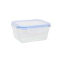Boîte à lunch Quttin Bleu Transparent Rectangulaire (6 Unités)