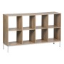 Shelves MobleKit White Brown Wood Metal 118 x 29 x 72 cm