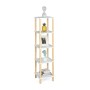 Shelves MobleKit White Wood 35 x 35 x 138 cm