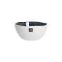 Bowl La Mediterránea Savina Blue White Ceramic 180 ml (24 Units)