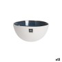 Bowl La Mediterránea Savina Blue White Ceramic 730 ml (12 Units)