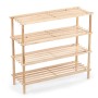 Range-chaussures Confortime Naturel Bois 74 x 26 x 67 cm (6 Unités)