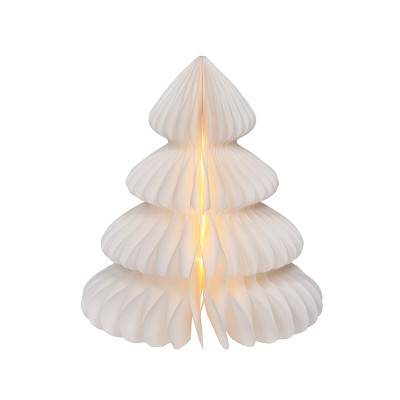Lighting decoration Lumineo White Christmas Tree Ø 24 x 28 cm