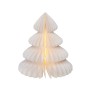 Lighting decoration Lumineo White Christmas Tree Ø 24 x 28 cm