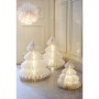 Lighting decoration Lumineo White Christmas Tree Ø 24 x 28 cm