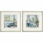 Painting DKD Home Decor Crystal MDF Wood 32 x 2,5 x 32 cm 32 x 2,3 x 32 cm