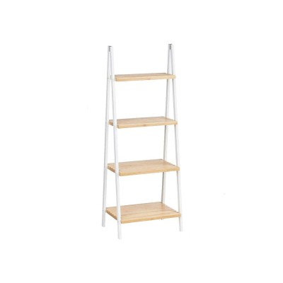 Bathroom Shelves Berilo White Natural 40 x 109,3 x 30 cm