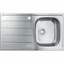 Évier simple Grohe 31552SD1 Gris