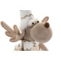 Christmas bauble Home ESPRIT White Reindeer 14 X 13 X 55 CM (2 Units)