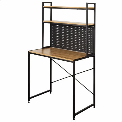Desk with Shelves Max Home Steel Melamin Particleboard 84 x 148 x 50 cm