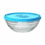 Panier-repas rond avec couvercle Duralex FreshBox Bleu 310 ml (12 Unités)