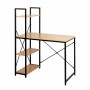 Bureau avec étagère Max Home Acier Mélamine Contre-plaqué 100 x 120 x 52 cm