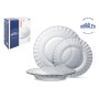 Assiettes Duralex Picardie Transparent 12 Pièces (2 Unités)