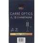 Champagne glass Inde Carre optics 6 Pieces