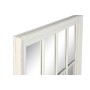 Wall mirror Home ESPRIT White Window 68 x 4 x 128 cm