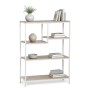 Shelves MobleKit White Brown Wood Metal 75 x 30 x 100 cm