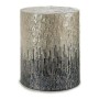 Tabouret Gift Decor BIG-S3603675 Gris Nacre noire Contre-plaqué 40 x 45,5 x 40 cm