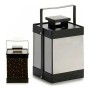 LED Lantern Gift Decor Black Mirror 12,5 x 18,5 x 12,5 cm Metal