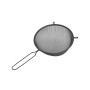 Strainer Quttin Black Metal Ø 16 cm (12 Units)