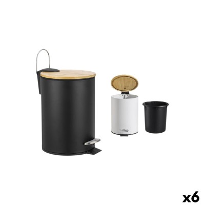 Pedal bin Confortime 3 L (6 Units)