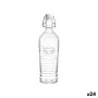 Glass Bottle La Mediterránea Transparent Glass 500 ml (24 Units)