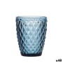 Glass La Mediterránea Sidari Blue Glass 270 ml (48 Units)