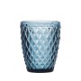 Glass La Mediterránea Sidari Blue Glass 270 ml (48 Units)