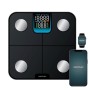 Balance Numérique de Salle de Bain Cecotec Surface Precision HealthySmart Noir Verre 180 kg