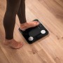 Digital Bathroom Scales Cecotec Surface Precision HealthySmart Black Crystal 180 kg
