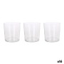 Set of glasses LAV Transparent Glass 340 ml 3 Pieces (16 Units)